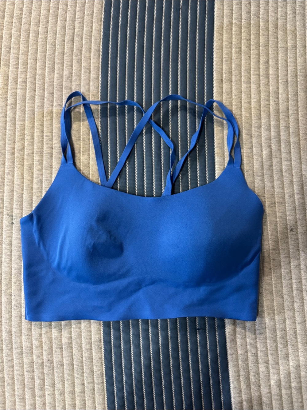 aerie blue sports bra